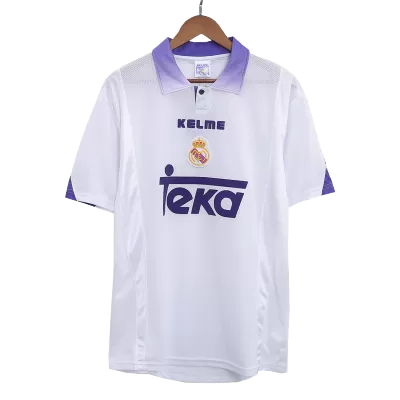 Camiseta Retro 1997/98 Real Madrid Primera Equipación Local Hombre - Versión Hincha - camisetasfutbol