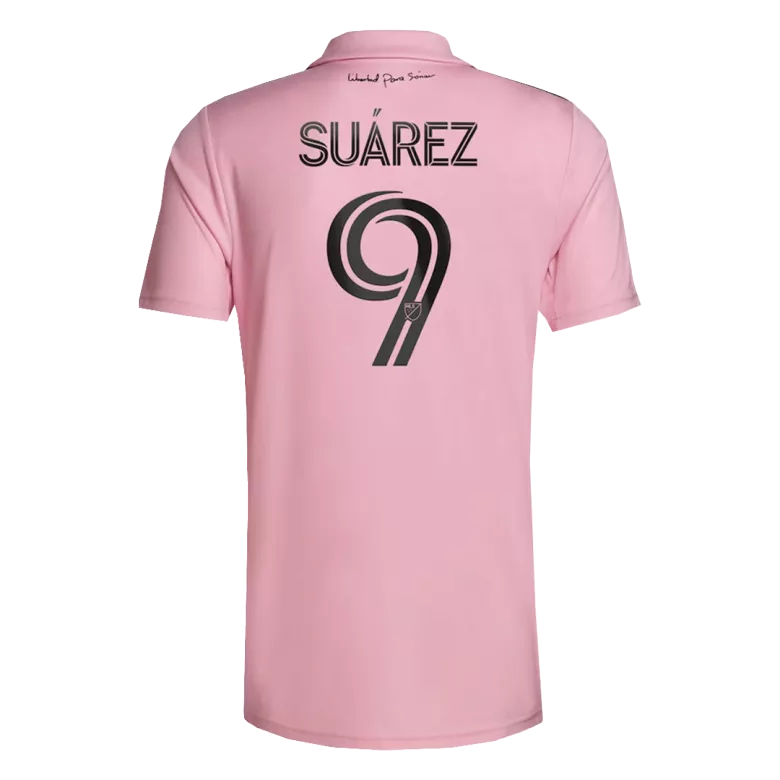 Camiseta SUÁREZ #9 Inter Miami CF 2022 Primera Equipación Local Hombre - Versión Hincha - camisetasfutbol