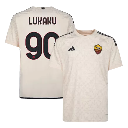 Camiseta LUKAKU #90 Roma 2023/24 Segunda Equipación Visitante Hombre - Versión Hincha - camisetasfutbol
