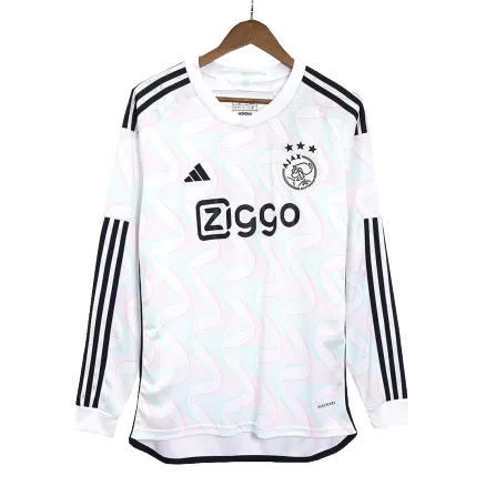 Camiseta Manga Larga Ajax 2023/24 Segunda Equipación Visitante Hombre - Versión Hincha - camisetasfutbol