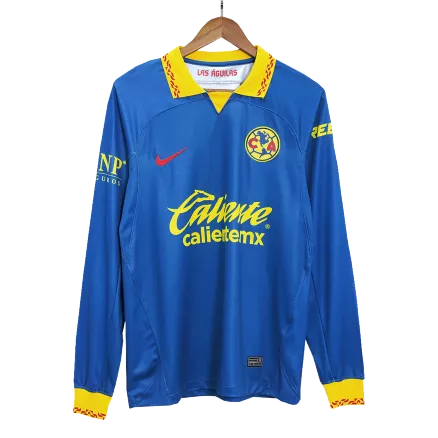 Camiseta Manga Larga Club America Aguilas 2023/24 Segunda Equipación Visitante Hombre - Versión Hincha - camisetasfutbol