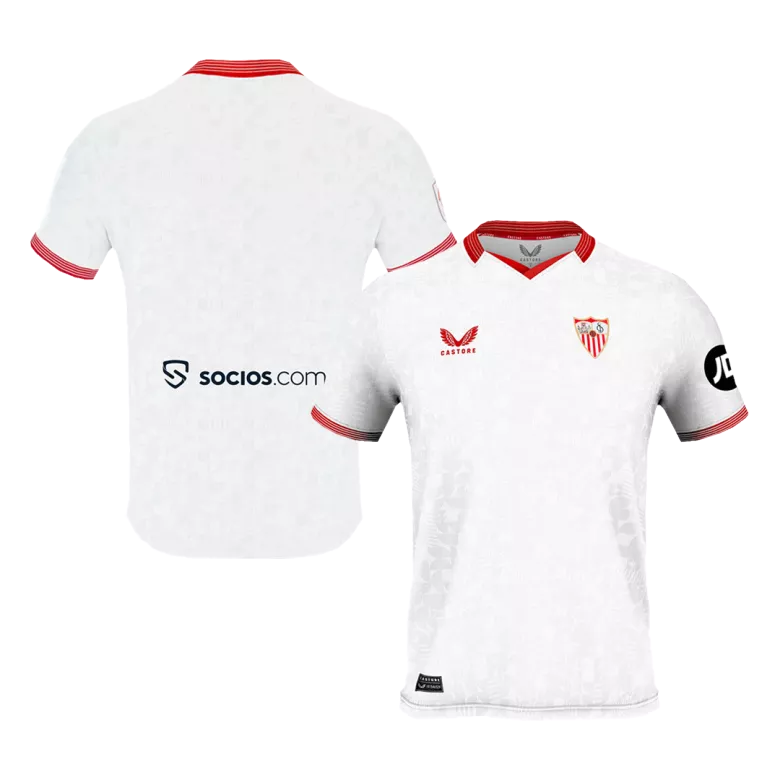 Camiseta Sevilla 2023/24 Primera Equipación Local Hombre - Versión Hincha - camisetasfutbol