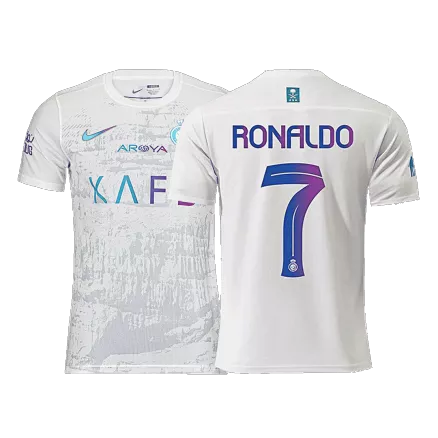 Camiseta RONALDO #7 Al Nassr 2023/24 Tercera Equipación Hombre - Versión Hincha - camisetasfutbol