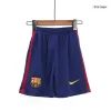 Miniconjunto Barcelona Retro 2014/15 Primera Equipación Local Niño (Camiseta + Pantalón Corto) - camisetasfutbol