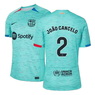 Camiseta JOÃO CANCELO #2 Barcelona 2023/24 Tercera Equipación Hombre - Versión Hincha - camisetasfutbol