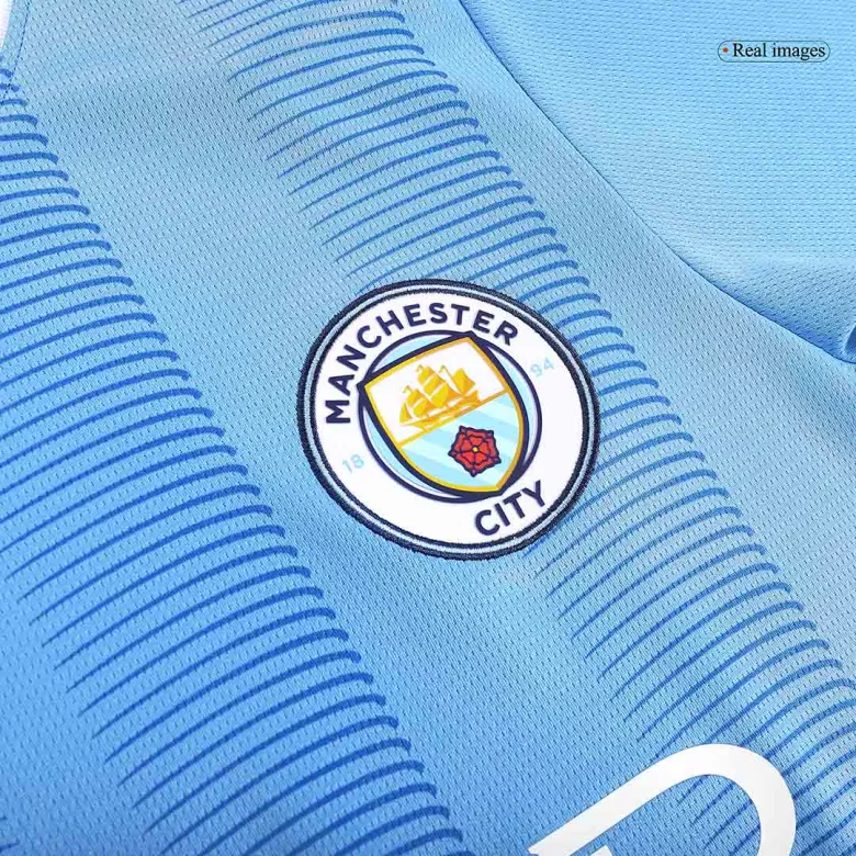 Camiseta J.ALVAREZ #19 Manchester City 2023/24 Primera Equipación Local Hombre - Versión Hincha - camisetasfutbol