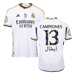 Camiseta Personalizada Equipación Futbol del Real Madrid - Nombre + Número