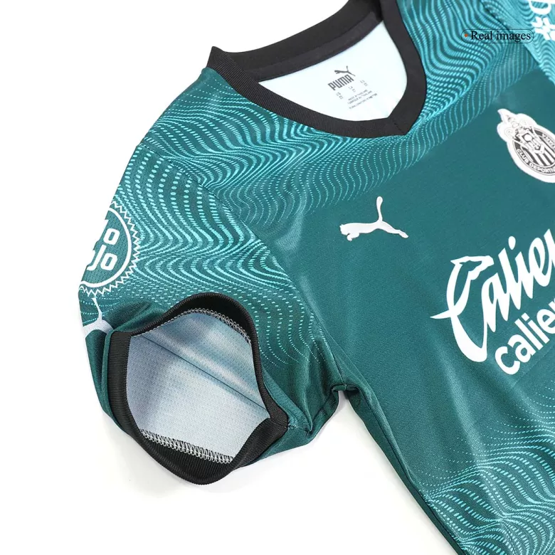 Miniconjunto Chivas 2023/24 Tercera Equipación Niño (Camiseta + Pantalón Corto) - camisetasfutbol