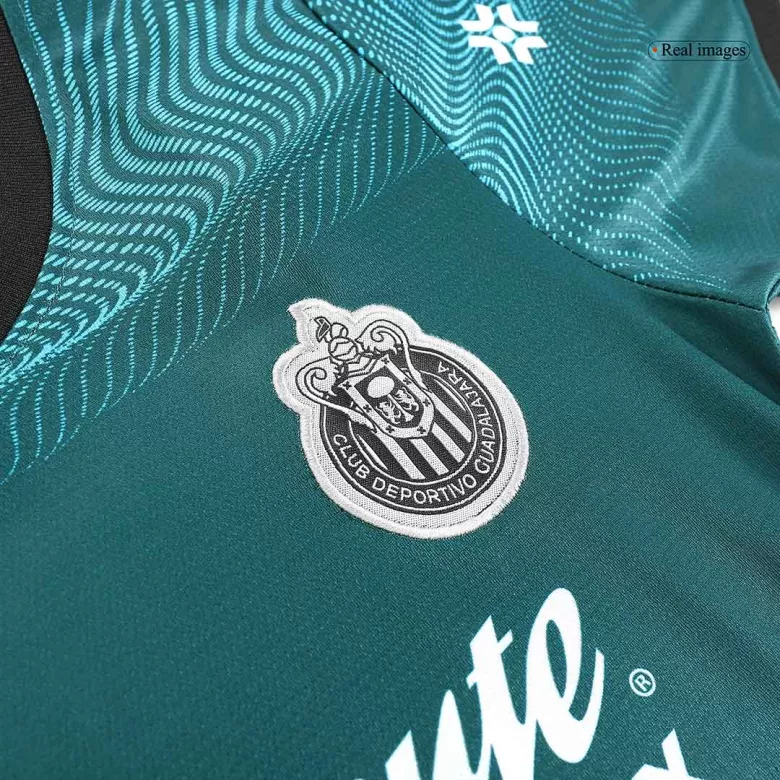 Miniconjunto Chivas 2023/24 Tercera Equipación Niño (Camiseta + Pantalón Corto) - camisetasfutbol