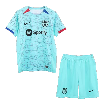 Conjunto Barcelona 2023/24 Tercera Equipación Hombre (Camiseta + Pantalón Corto) - camisetasfutbol