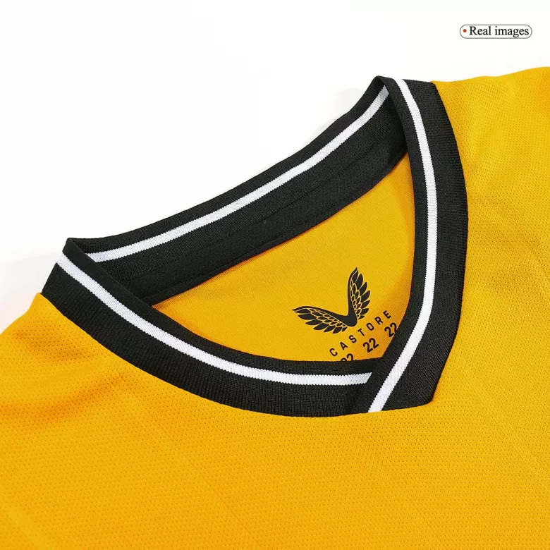 Miniconjunto Wolverhampton Wanderers 2023/24 Primera Equipación Local Niño (Camiseta + Pantalón Corto) - camisetasfutbol