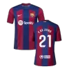 Camiseta F. DE JONG #21 Barcelona 2023/24 Primera Equipación Local Hombre - Versión Hincha - camisetasfutbol