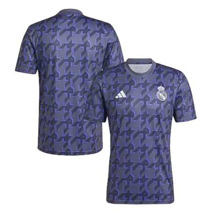Camiseta Real Madrid 2023/24 Pre-Partido Entrenamiento Hombre - Versión Replica - camisetasfutbol