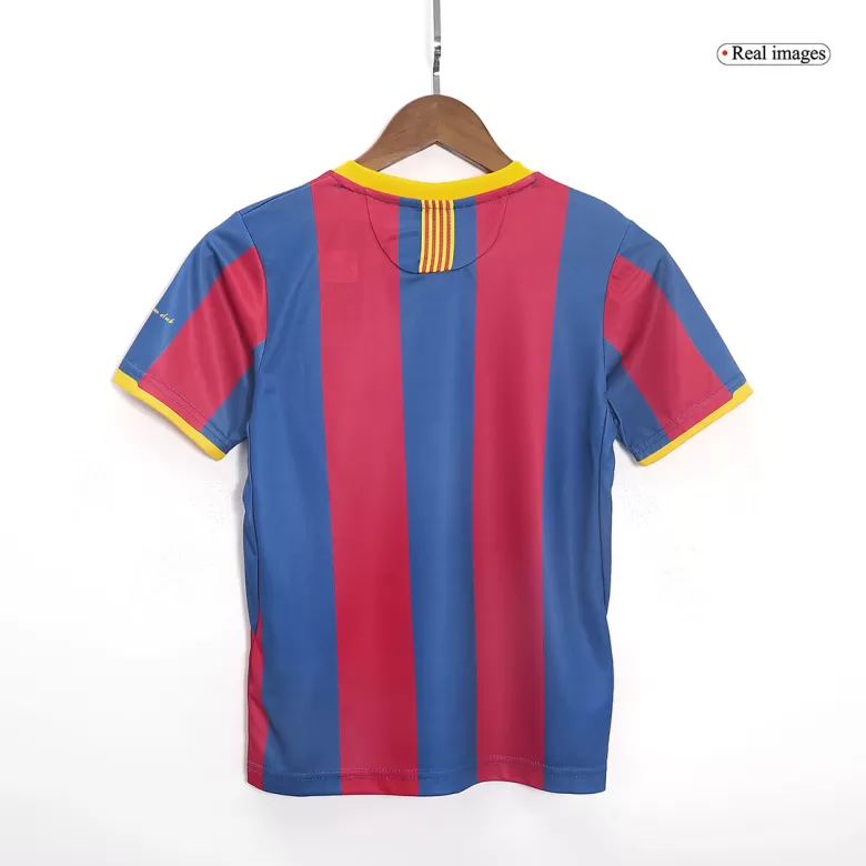 Miniconjunto Barcelona 2010/11 Primera Equipación Local Niño (Camiseta + Pantalón Corto) - camisetasfutbol