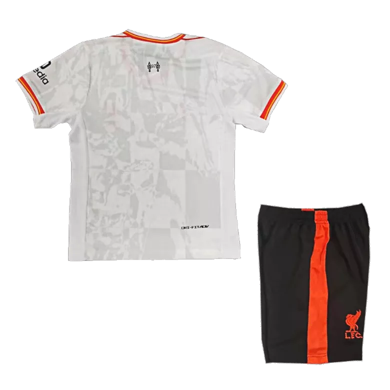 Miniconjunto Liverpool 2024/25 Tercera Equipación Niño (Camiseta + Pantalón Corto) - camisetasfutbol