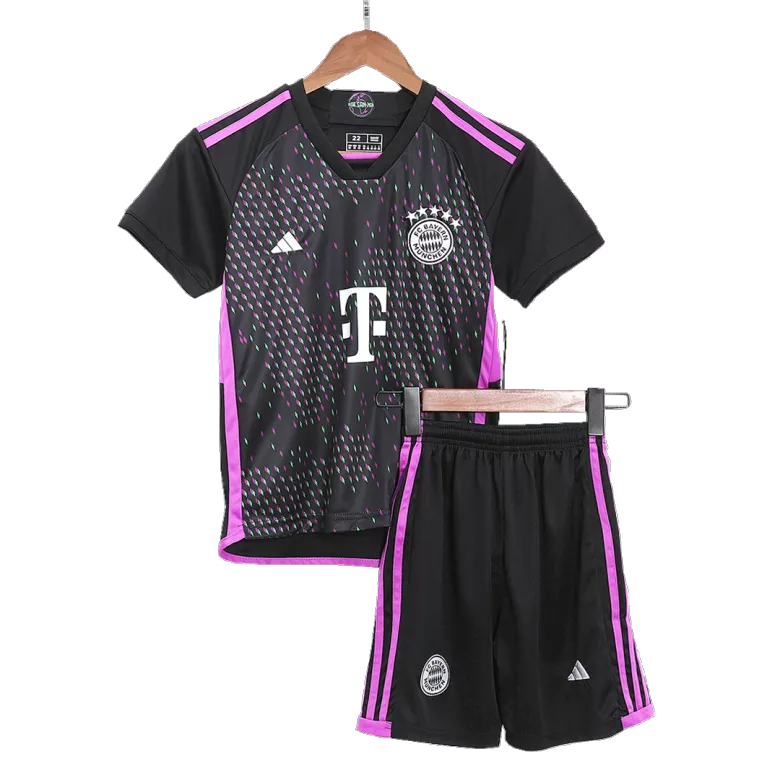 Miniconjunto Bayern Munich 2023/24 Segunda Equipación Visitante Niño (Camiseta + Pantalón Corto) - camisetasfutbol