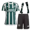 Conjunto Completo Manchester United 2023/24 Segunda Equipación Visitante Hombre (Camiseta + Pantalón Corto + Calcetines) - camisetasfutbol