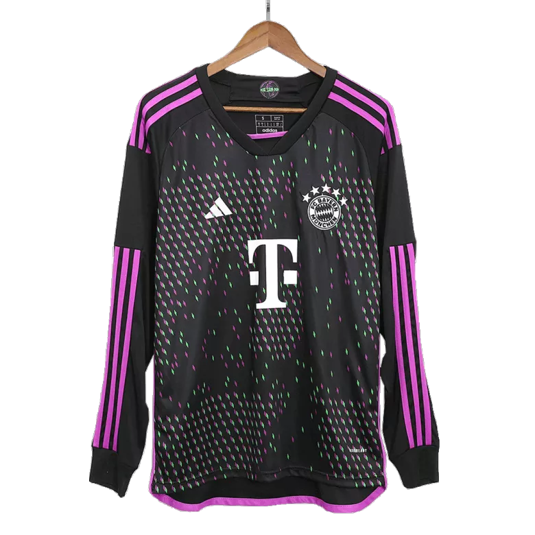 Camiseta Manga Larga Bayern Munich 2023/24 Segunda Equipación Visitante Hombre - Versión Hincha - camisetasfutbol