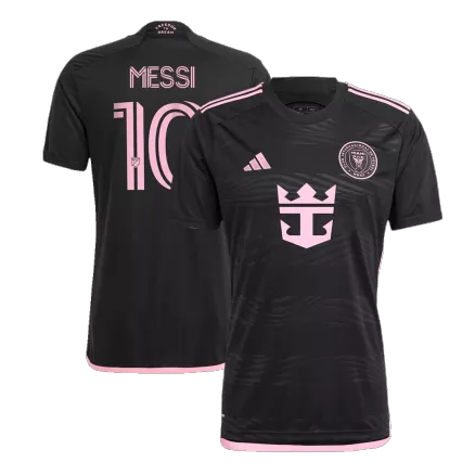 Camiseta MESSI #10 Inter Miami CF 2024/25 Segunda Equipación Visitante Hombre - Versión Replica - camisetasfutbol