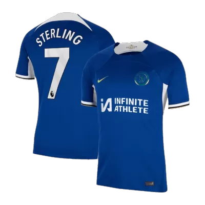 Camiseta STERLING #7 Chelsea 2023/24 Primera Equipación Local Hombre - Versión Hincha - camisetasfutbol