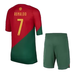Camisetas De Futbol Niños Juventus Cristiano Ronaldo 7 Primera