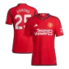 Camiseta Auténtica SANCHO #25 Manchester United 2023/24 Primera Equipación Local Hombre - Versión Jugador - camisetasfutbol