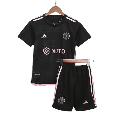 Miniconjunto Inter Miami CF 2023/24 Segunda Equipación Visitante Niño (Camiseta + Pantalón Corto) - camisetasfutbol