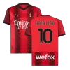 Camiseta RAFA LEÃO #10 AC Milan 2023/24 Primera Equipación Local Hombre - Versión Hincha - camisetasfutbol