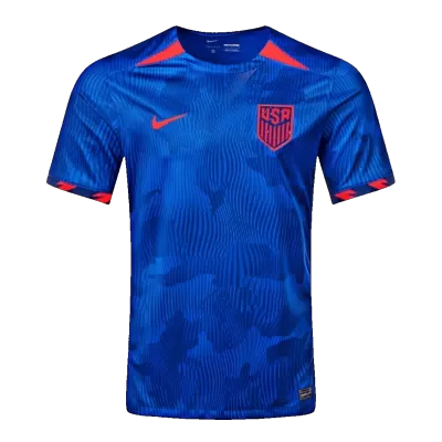 Camiseta USA 2023 Segunda Equipación Visitante Copa Mundial Femenina Copa del Mundo Hombre - Versión Hincha - camisetasfutbol