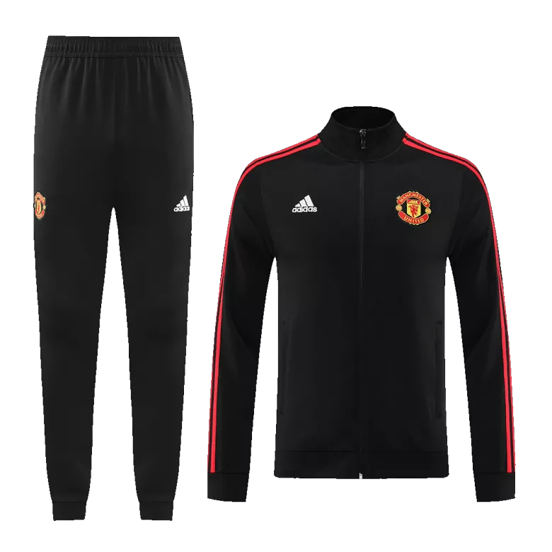 Conjunto Entrenamiento Manchester United 2023/24 Hombre (Chaqueta + Pantalón) - camisetasfutbol