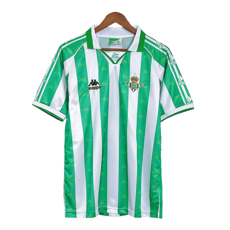Camiseta Retro 1995/97 Real Betis Primera Equipación Local Hombre - Versión Hincha - camisetasfutbol