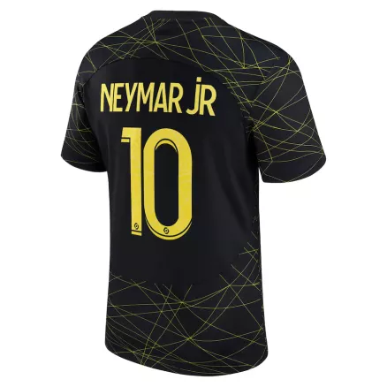 Camiseta de Futbol NEYMAR JR #10 Cuarta Camiseta PSG 2022/23 para Hombre - Versión Hincha Personalizada - camisetasfutbol
