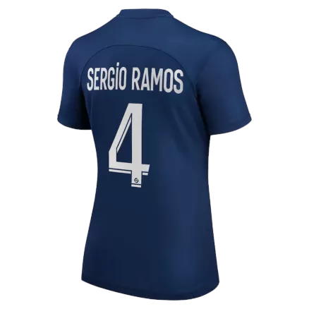 Camiseta Futbol Local de Mujer PSG 2022/23 SERGIO RAMOS #4 - camisetasfutbol