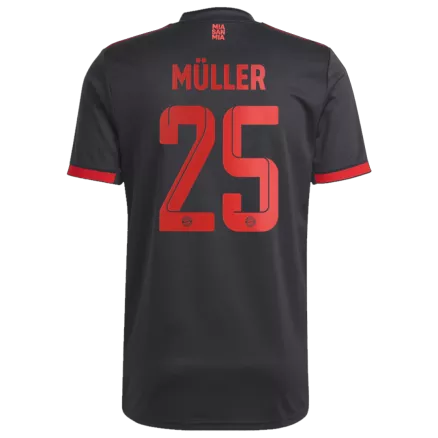Camiseta Futbol Tercera Equipación de Hombre Bayern Munich 2022/23 con Número de MÜLLER #25 - camisetasfutbol