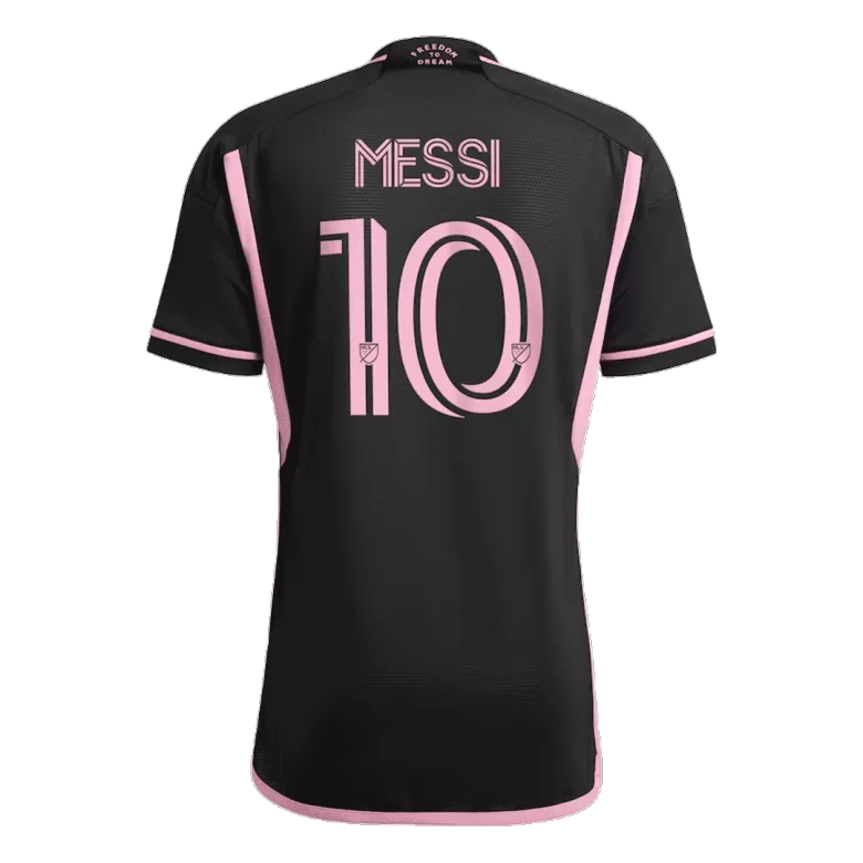 Camiseta Auténtica MESSI #10 Inter Miami CF 2024 Segunda Equipación Visitante Hombre - Versión Jugador - camisetasfutbol