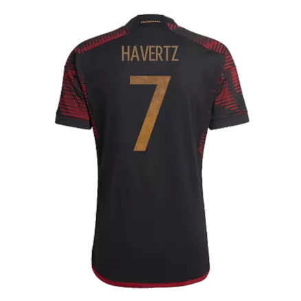 Camiseta Futbol Visitante Copa del Mundo de Hombre Alemania 2022 con Número de HAVERTZ #7 - camisetasfutbol