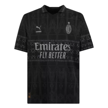 Camiseta AC Milan X Pleasures 2023/24 Cuarta Equipación Hombre - Versión Hincha - camisetasfutbol
