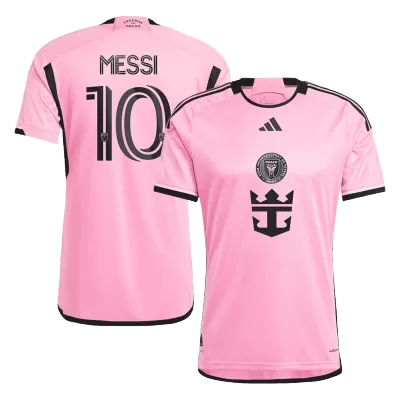 Camiseta Auténtica MESSI #10 Inter Miami CF 2024 Primera Equipación Local Hombre - Versión Jugador - camisetasfutbol