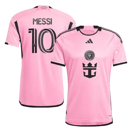 Camiseta Auténtica MESSI #10 Inter Miami CF 2024 Primera Equipación Local Hombre - Versión Jugador - camisetasfutbol