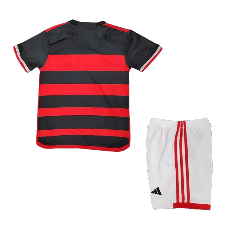 Miniconjunto CR Flamengo 2024/25 Primera Equipación Local Niño (Camiseta + Pantalón Corto) - camisetasfutbol
