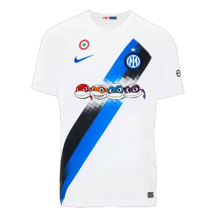 Camiseta Inter de Milán x Tortugas Ninja 2023/24 Segunda Equipación Visitante Hombre - Versión Hincha - camisetasfutbol