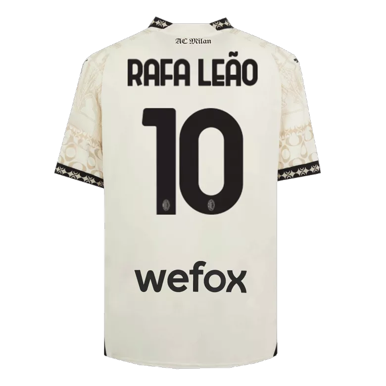 Camiseta RAFA LEÃO #10 AC Milan X Pleasures 2023/24 Cuarta Equipación Hombre - Light version - camisetasfutbol