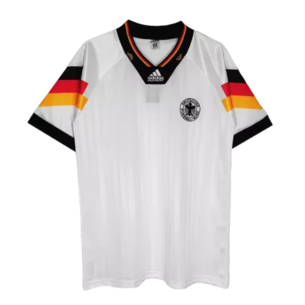 Camiseta Retro 1992 Alemania Primera Equipación Local Hombre - Versión Hincha - camisetasfutbol