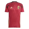 Conjunto Bélgica Euro 2024 Primera Equipación Local Hombre (Camiseta + Pantalón Corto) - camisetasfutbol