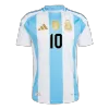 Camiseta Auténtica MESSI #10 Argentina 2024 Primera Equipación Local Hombre - Versión Jugador - camisetasfutbol