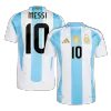 Camiseta Auténtica MESSI #10 Argentina 2024 Primera Equipación Local Hombre - Versión Jugador - camisetasfutbol