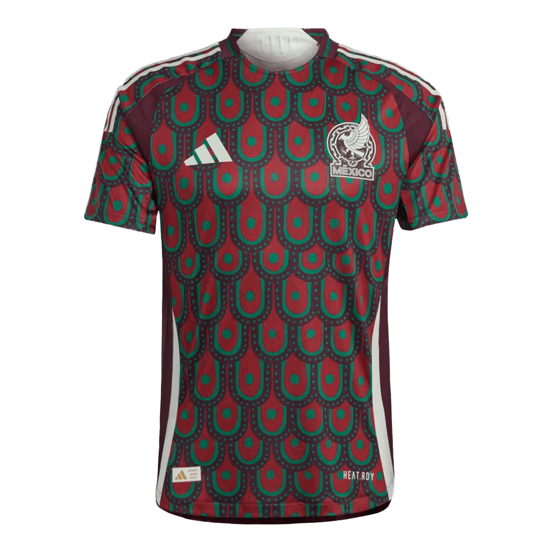 Camiseta Auténtica Mexico Copa América Primera Equipación Local Hombre - Versión Jugador - camisetasfutbol