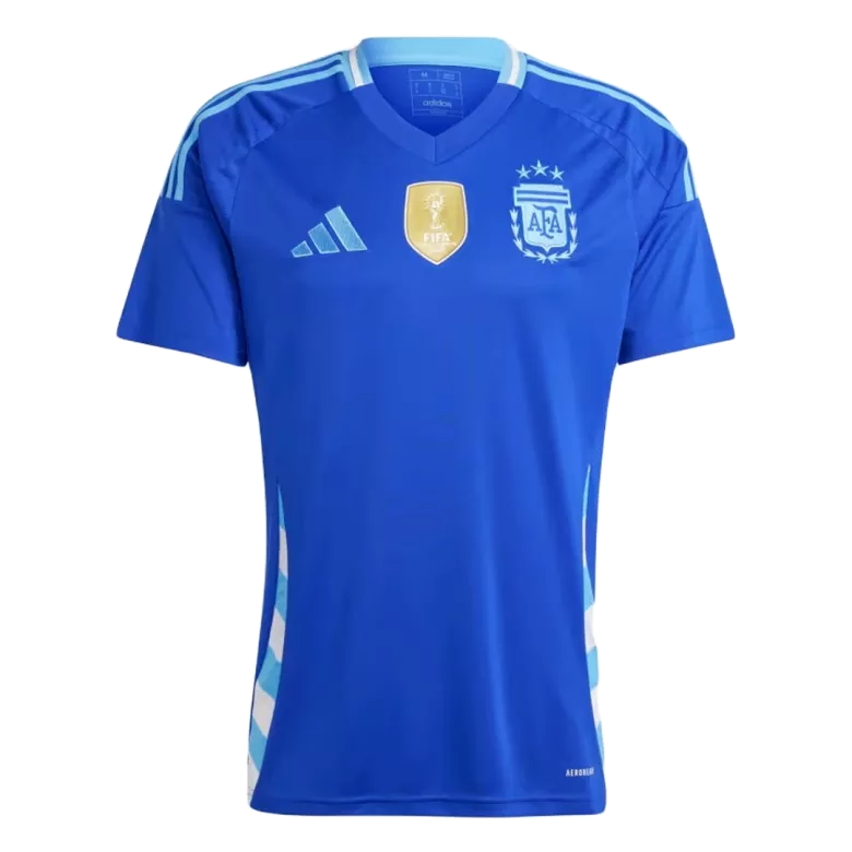 Conjunto Argentina Copa América 2024 Segunda Equipación Visitante Hombre (Camiseta + Pantalón Corto) - camisetasfutbol