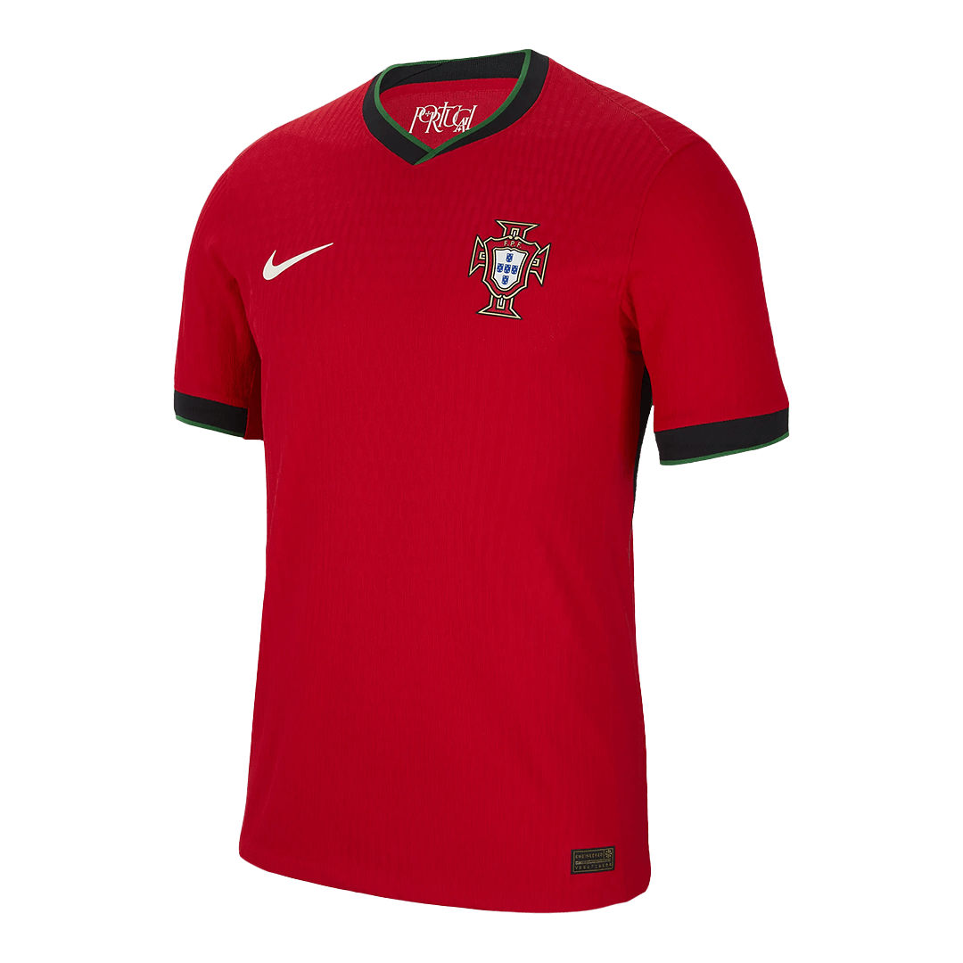 Camiseta Auténtica Portugal Euro  Primera Equipación Local Hombre - Versión Jugador - camisetasfutbol