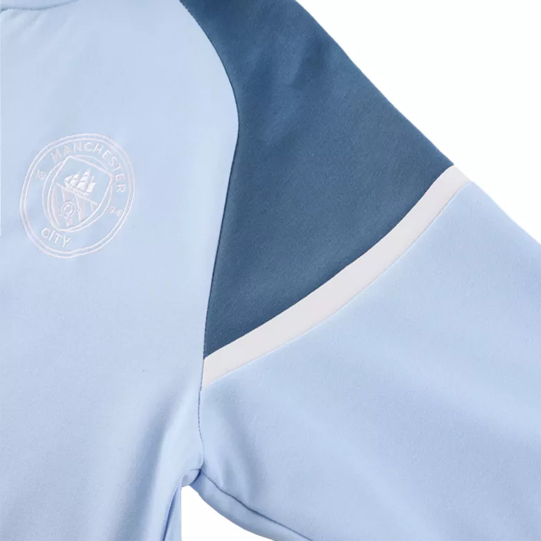 Conjunto Entrenamiento Manchester City 2024/25 Hombre (Hoodie con Capucha + Pantalón) - camisetasfutbol